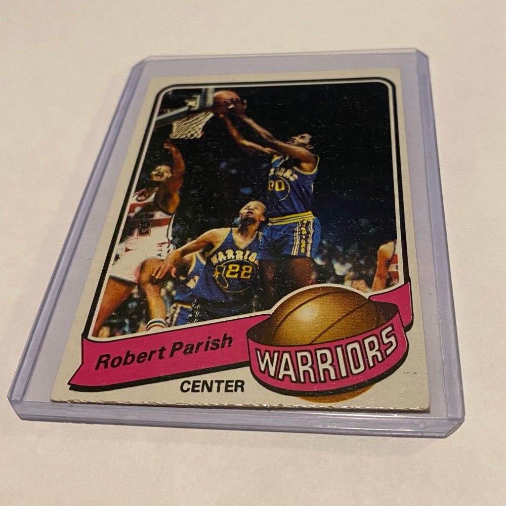 Robert Parish 1979 Topps Basketball Card Vintage.